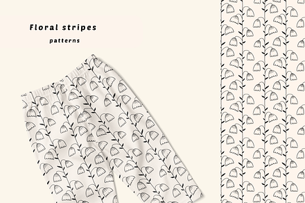 Floral stripes