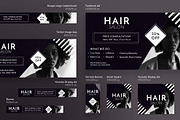 Banners Pack | Hair Salon, a Templates & Theme by Amber Graphics (Thumbnail 2 of 3)