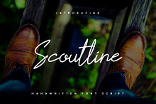 Scoutline Script Font