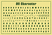 Bamboly Rounded Stamp, a Sans Serif Font by Craft Supply Co. (Thumbnail 8 of 8)