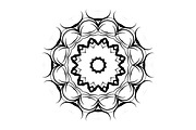Modern Black and White Mandala Pack, a Decorative Illustration by NJ Himel (Thumbnail 58 of 101)