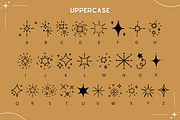 Glitter | Dingbats Font, a Font by BAMBIN (Thumbnail 7 of 8)