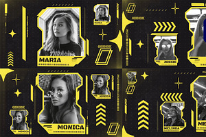 Futuristic Team, a Templates & Theme by mdlabdesign