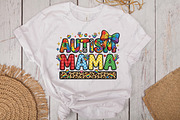 Autism Mama Coquette Bow PNG, an Illustration by CraftArtStudio (Thumbnail 3 of 4)