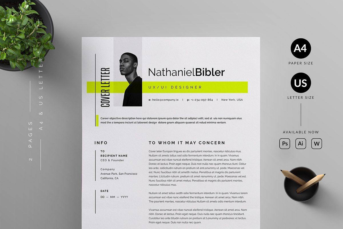 Resume/CV, a Resume Template by Reuix Studio (Photo 4 of 5)