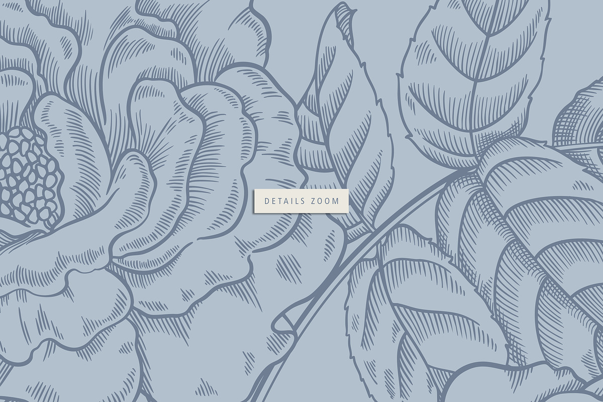 Floral / Seamless patterns, a Pattern Graphic by PatrushevaYana (Photo 9 of 10)