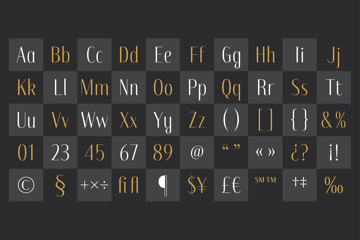 Spritely – Elegant Condensed Sans, a Sans Serif Font by Kevin Foley Fonts (Photo 11 of 16)