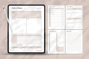 Digital Planner Templates INDESIGN