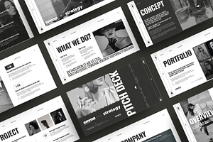 Brand Strategy Presentation Template, a Presentation Template by MightyDesign
