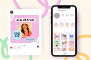 150 Social Media Post Template Canva, a Templates & Theme by TemplateCastleStore (Thumbnail 9 of 10)