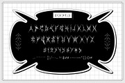 GOTH MODE | Dark Y2K Font Family, a Sans Serif Font by Ckybe's Corner (Thumbnail 6 of 11)