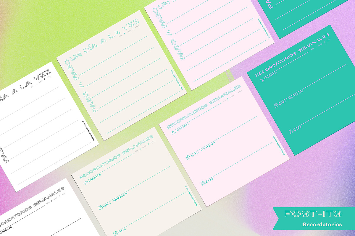PLANEADORES_Full Set, a Stationery Template by GoodNess Graphics (Photo 5 of 8)