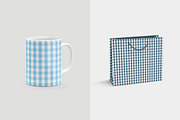 Gingham and Micro Dot Patterns, a Pattern Graphic by Hello Mart (Thumbnail 3 of 12)