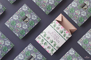 Watercolor Scandinavian Succulents, an Illustration by Fluffy Unicorn (Thumbnail 10 of 11)