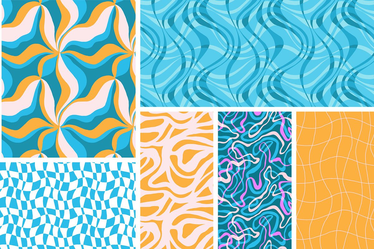 PSYCHEDELIC surreal patterns, a Pattern Graphic by Lena Nikolaeva (Photo 6 of 10)