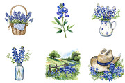 Cottage Garden Clipart, a Seasonal Illustration by Designking (Thumbnail 4 of 4)