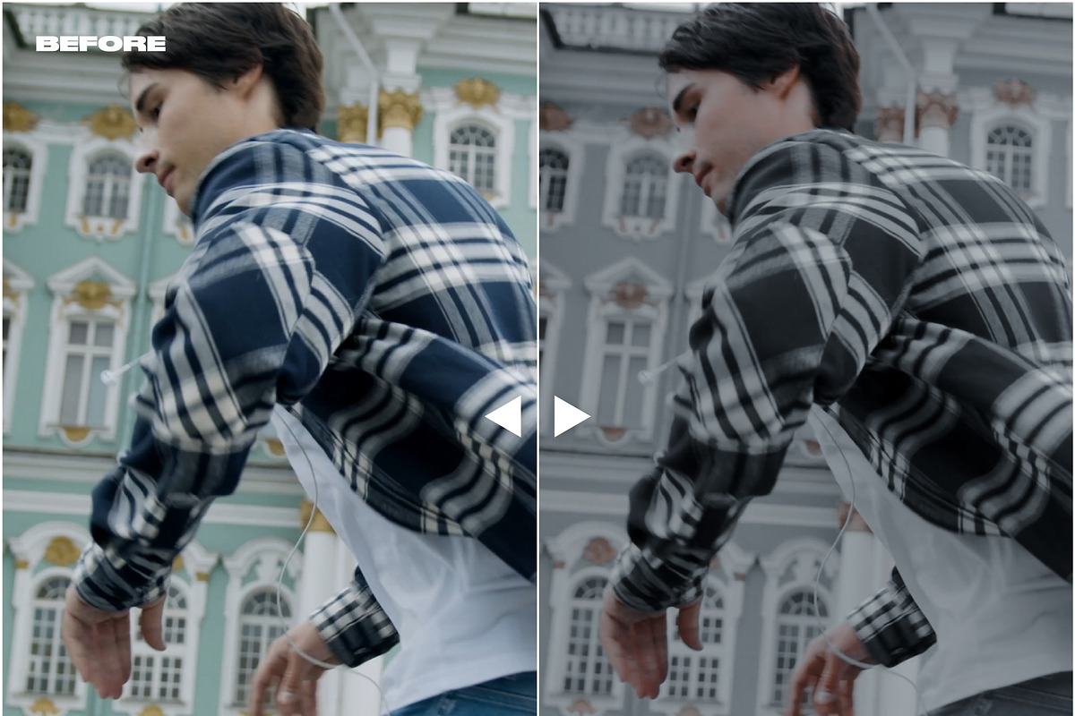 Cinematic Grey Tone Video Lut, a Preset Add-On by ASDF Graphics (Photo 2 of 2)