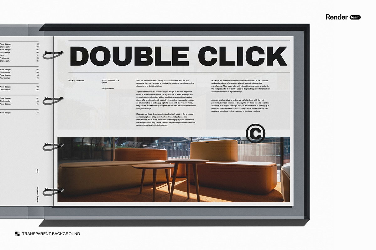Binder Mockup Set, a Product Mockup by Renderteam (Photo 9 of 16)