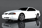 1995 Ford Mustang, a Cars & Vehicle 3D Model by valtriiu (Thumbnail 1 of 12)
