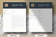 Attorney Resume template, Lawyer CV, a Resume Template by HIRED Design Studio (Thumbnail 3 of 11)