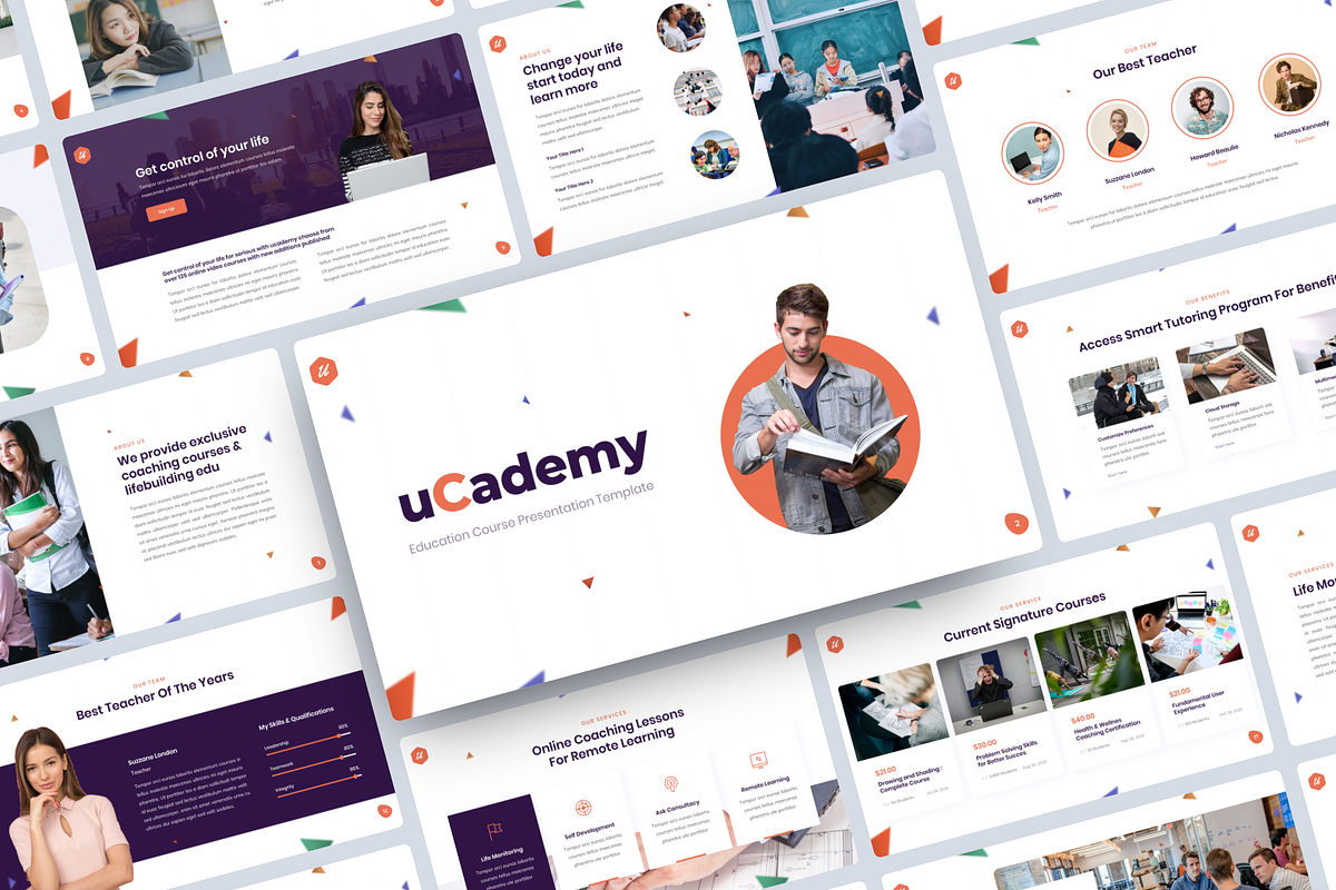 Education Course Keynote, a Presentation Template by YossyOneStd (Photo 1 of 5)