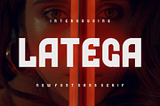 Latega, a Font by riotama85 (Thumbnail 1 of 6)