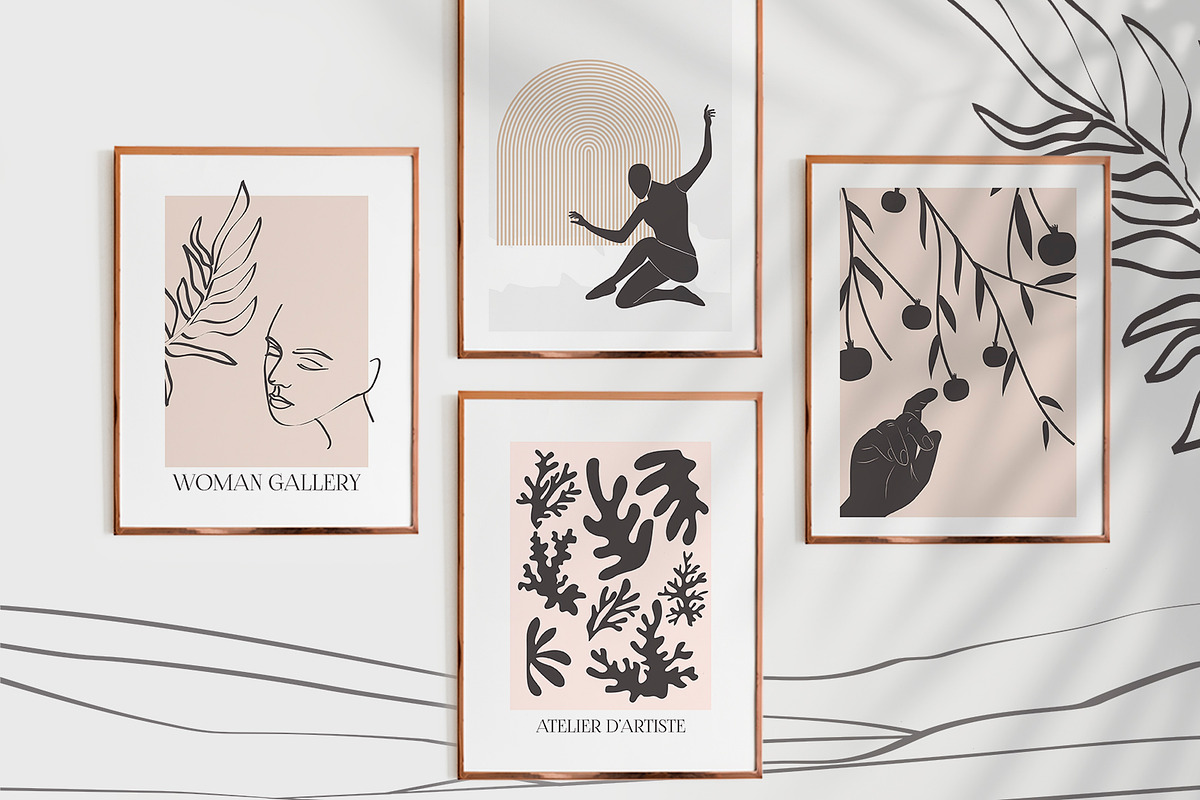 Poster Gallery Bundle, a Decorative Illustration by Mio Buono (Photo 45 of 82)