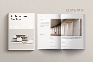 Architecture Brochure Template, a Brochure Template by ArtisanaAura