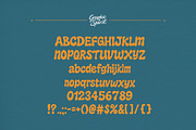 Funky Groove Psychedelic Font, a Font by Graphic Spirit (Thumbnail 12 of 12)