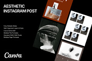 Aesthetic Instagram Post Template, a Social Media Template by Devators (Thumbnail 2 of 8)
