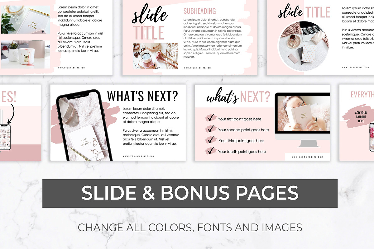 Webinar & Course Slide Deck Template, a Magazine Template by Thirty One Palms Studio (Photo 7 of 10)