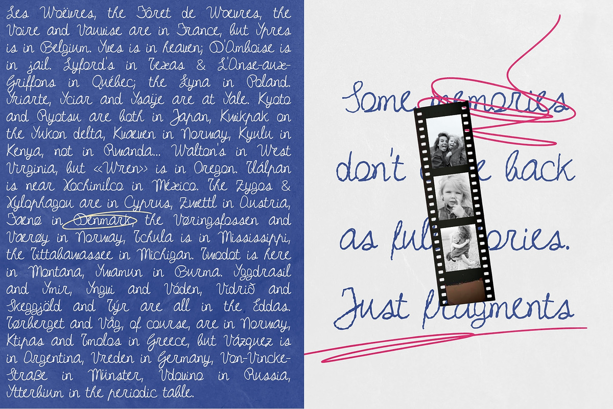 Pink Eraser Handwritten Naive Script, a Script Font by Anastasiia VNSK (Photo 10 of 11)