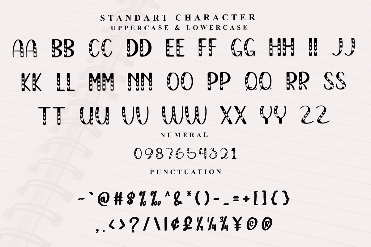 Merry Notes, a Serif Font by FreshTypeINK (Photo 5 of 8)