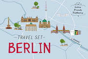 Travel set - Berlin, an Object Graphic by Alina Tsesarskaya (Thumbnail 1 of 5)