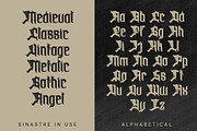 Noxfreatus - Blackletter Display, a Blackletter Font by Dhabee (Thumbnail 3 of 15)