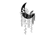 Hanging Moon with Plants Bundle, an Illustration by Designs_River (Thumbnail 17 of 31)