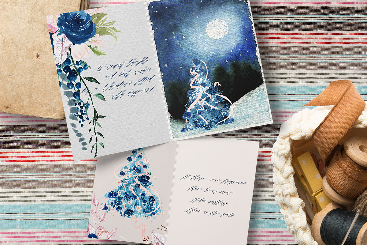 Rustle- Winter Watercolor Collection, an Object Graphic by Jeanina Vlad (Photo 20 of 24)