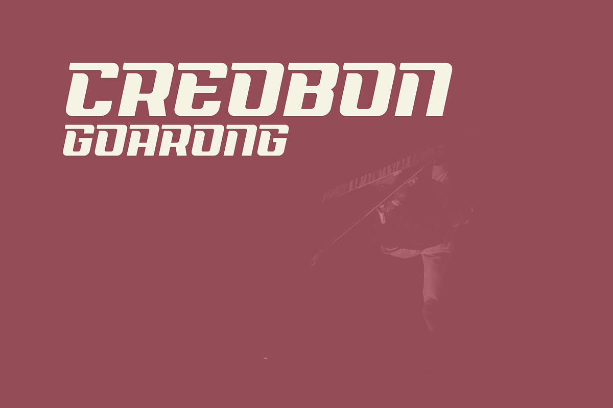 Geroca - Modern Sport Typeface, a Sans Serif Font by Letterna (Photo 2 of 4)