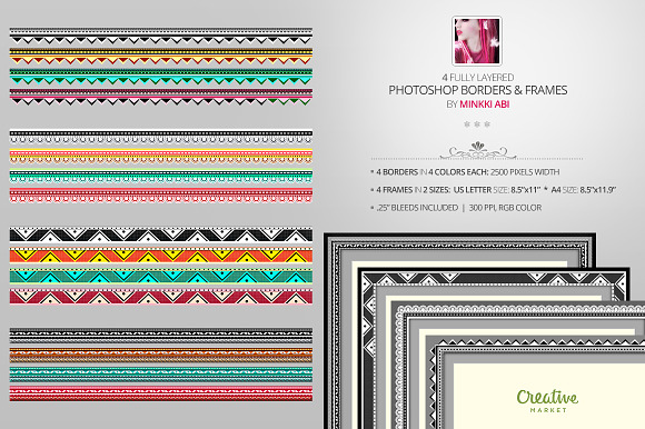 Creative PSD Borders and Frames preview 5