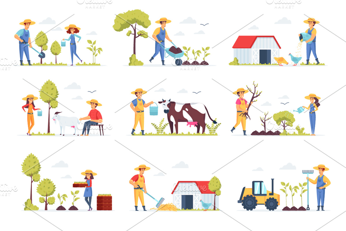 Flat Concepts Illustrations, a Finance Illustration by alexdndz (Photo 21 of 21)
