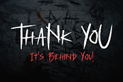 Scary Friday - Horror Display Font, a Script Font by Alpaprana (Thumbnail 11 of 11)