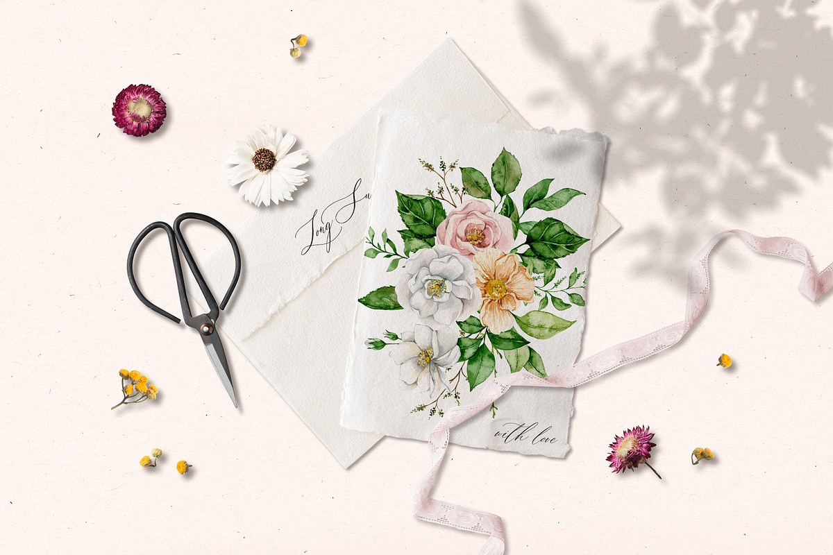 MIDSUMMER watercolor collection, a Person Illustration by long summer (Photo 2 of 15)