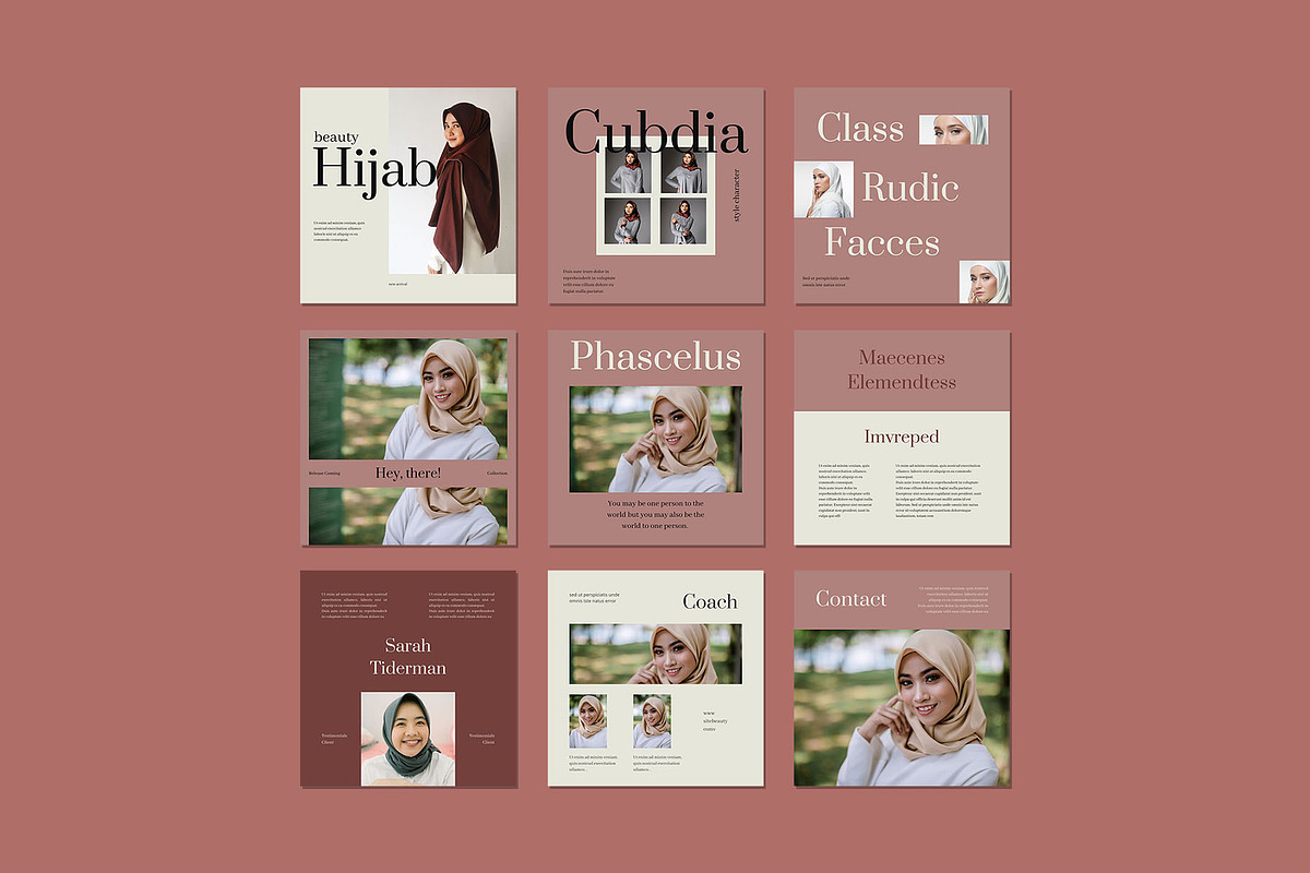 Bundle Minimalist IG | Canva & PSD, a Social Media Template by Azruca