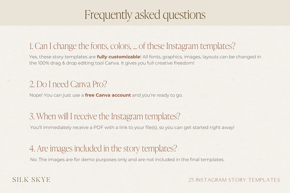 Aesthetic Instagram Story Templates, a Social Media Template by Wonderlik Webdesign (Photo 10 of 10)
