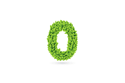 Vector Leaf Alphabet [Vector], an Object Graphic by Chuhastock (Thumbnail 2 of 12)