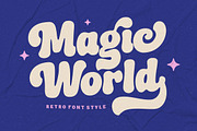 Magic World Font, a Sans Serif Font by HansCo Studio (Thumbnail 1 of 10)