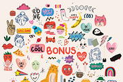 Penny & The Cherry Bomb, a Sans Serif Font by BlueRobinDesignShop (Thumbnail 15 of 15)
