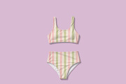 Pink Pastel Stripe Seamless Pattern, a Pattern Graphic by elif (Thumbnail 7 of 9)