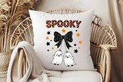 Coquette Halloween Spooky Ghost Cher, an Illustration by Libby Wishes (Thumbnail 6 of 6)
