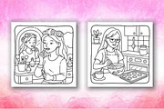 Girl Spaces Cozy Moments, a Decorative Illustration by Ink Gallery (Thumbnail 2 of 4)